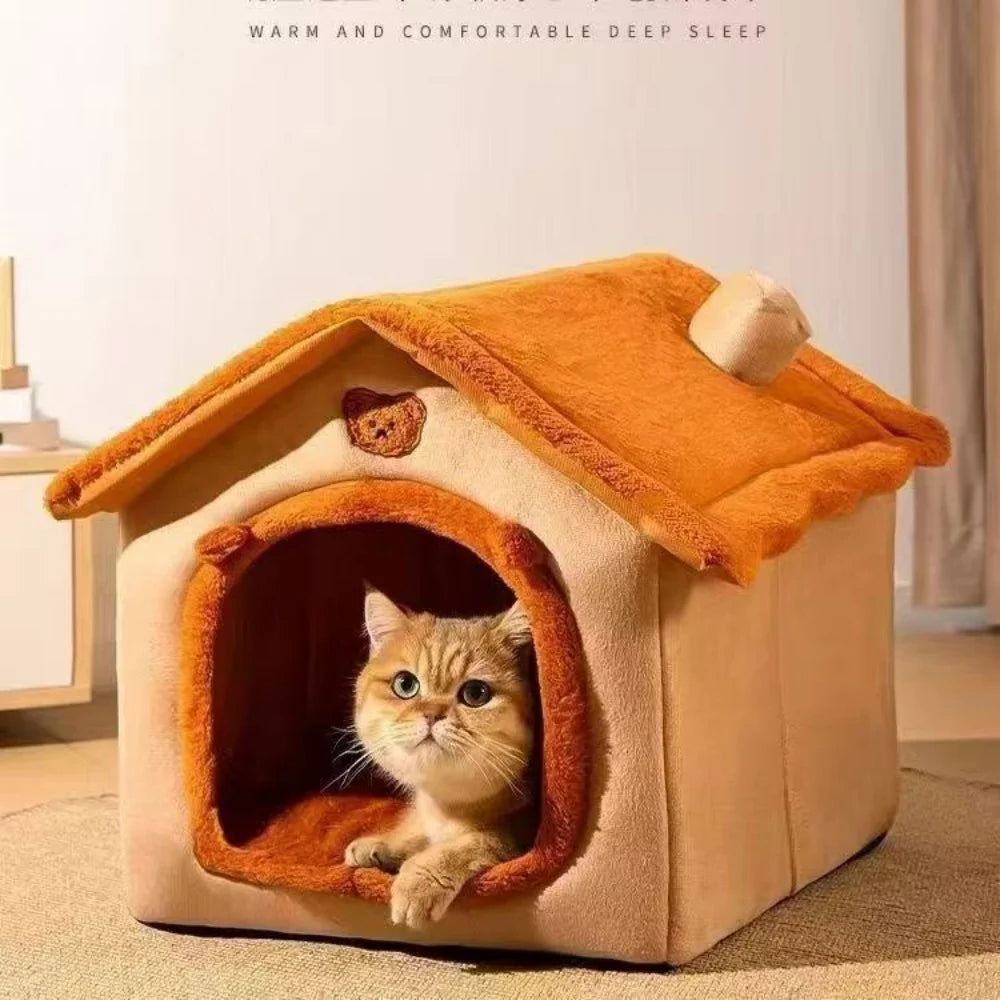 All Season Dog House Style Bed
